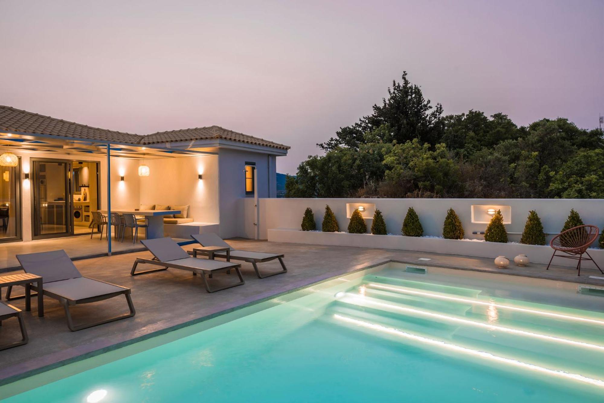 Villa Mirto - Iris Sunset Villas Lépedha Extérieur photo