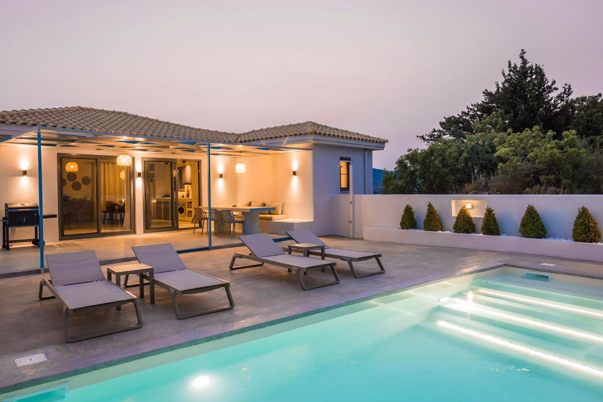 Villa Mirto - Iris Sunset Villas Lépedha Extérieur photo